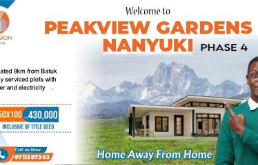 Peakview Garden – Nanyuki